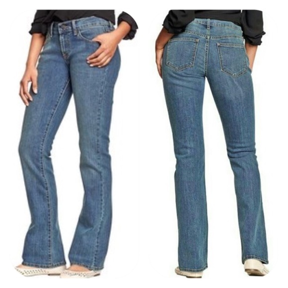 Old Navy Denim - Old Navy The Flirt Distressed Boot Cut Small 4